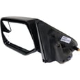 thumbnail image 3 of For Mercury Mariner 2008 2009 2010 2011 Door Mirror Driver Side | Heated | Power Glass | Textured Black | Manual Folding | With Blind Spot Detection Glass | For FO1320350 | AL8Z17682CA, 9L8Z17683CA, 3 of 7