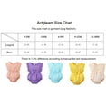 thumbnail image 6 of Actgleam Baby Girl Lace Ruffled Sleeveless Romper Summer Cotton casual Cute Jumpsuit,Blue,0-3M, 6 of 6