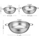 thumbnail image 3 of 3set Stainless Steel Colander , Microporous Colander Strainer for Drain Rinsing, 3 of 5