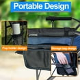 thumbnail image 6 of Camping Chairs Clearance for Adults, Portable Folding Lawn Chairs for Outdoor, Dark Blue, 6 of 7