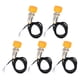 thumbnail image 1 of 5 Pcs Proximity Switch PNP Normally Open 20mm Detection IP65 Waterproof Round Proximity Sensor Detector 90‑250VDC, 1 of 5