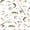 White Green, variant on Manfei Hippie Freshwater Fish Zipper Twin Comforter Sets with Fitted Sheet and 2 Pillowcases, Wildlife Zipper Bedding Set, Cream, Gray Reversible, 4pcs