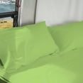 thumbnail image 3 of DNG Creations 6 Piece Zipper Sheet Set - Include (1 Fitted Sheet Base, 2 Base Sheet has Zipper, 1 Flat Sheet And 2 Pillowcase) 12 Inch Deep Pocket ( Solid Sage / Full ), 3 of 7
