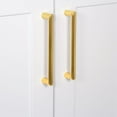 thumbnail image 2 of Grandeur 853455 Carre 6" Center To Center Solid Brass Cabinet Handle / Drawer Handle -, 2 of 7