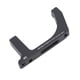 thumbnail image 4 of Adaptador de freno de disco para bicicleta, aleación de aluminio, color negro, soporte de montaje, accesorio convertidor para rueda delantera de bicicleta de carretera de 160 mm., 4 of 14