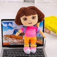 thumbnail image 4 of Autorización genuina Dora 11,8 pulgadas/30 Cm muñeca de felpa muñeca suave animé juguete de peluche niño niña cumpleaños Día del niño Hy, 4 of 4