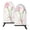 Pink-carnation Ribbon, variant on Fun Fish Mouth Oven Mitts 9.5x5.7in Cotton Pot Holders Heat Resistant Grill Gloves for Kitchen BBQ Decor Pink-yellow Cherry