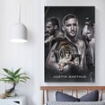 thumbnail image 5 of Justin Gaethje Canvas Poster Canvas Wall Art Poster Decorative Bedroom Modern Home Print Picture Artworks Posters 16x24inch(40x60cm), 5 of 6
