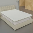 thumbnail image 2 of Continental Sleep, 2" Medium Firm Mattress Toppers with Breathable Cover CertiPUR-US, Twin, White, 2 of 7