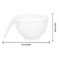thumbnail image 3 of Necvior Clear Mixing Bowl Plastic Material Suitable for Kitchen Baking Restaurants, 3 of 15