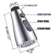 thumbnail image 4 of Bathroom Vegetable Basin Pull-out Faucet Shower Pull-out Kitchen Shower Three-function Shower, 4 of 5