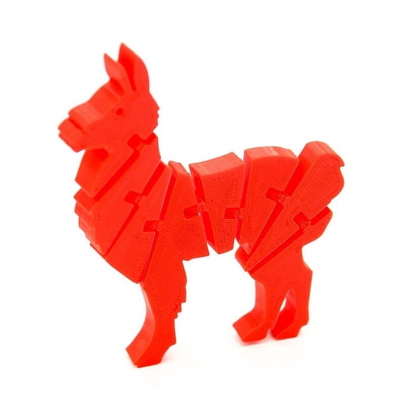 Clever Contraption Fidget Llama – Flexible Articulated Novelty for Teens and Adults