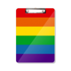 thumbnail image 1 of Rainbow Gay Lesbianas Bisexuales de apoyo Portapapeles Carpeta de escritura Placa de soporte A4, 1 of 4