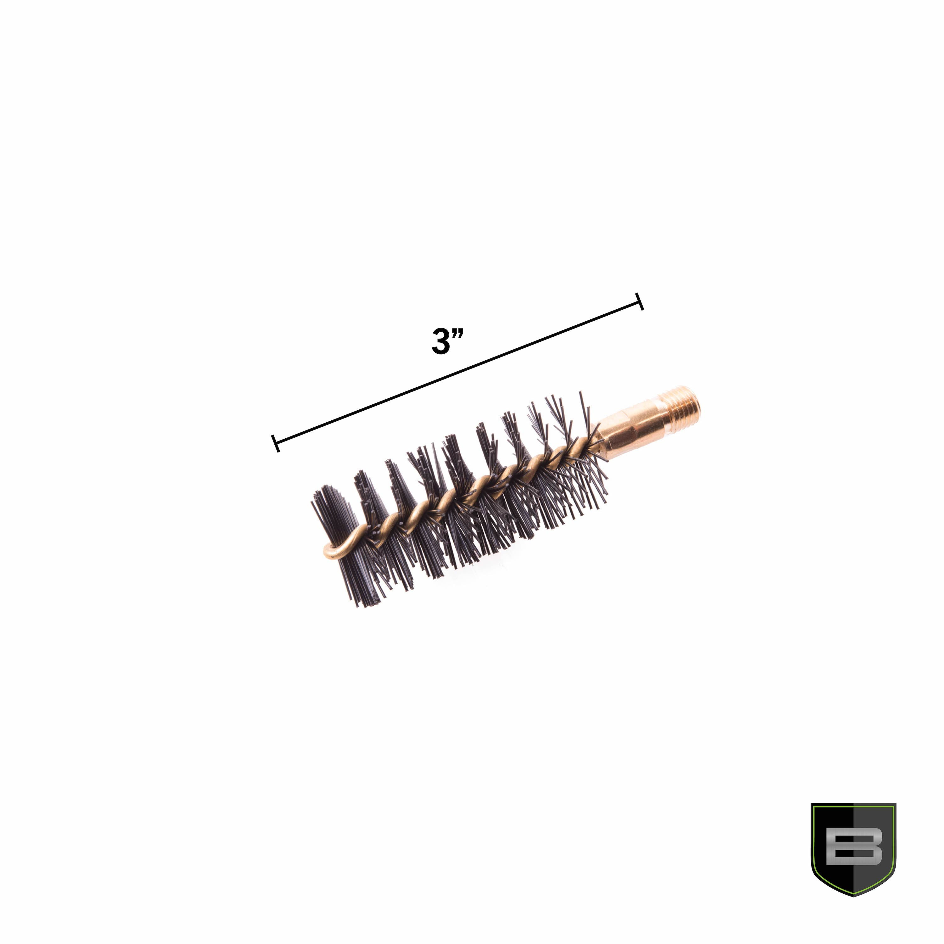 Breakthrough Clean Technologies® Nylon Bristle Bore Brush, 12-Gauge, Brass Core