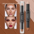 thumbnail image 3 of SharkTRUE Double-head Dual-use Contour Stick Nose Shadow Shadow Concealer Brightening Natural Highlight, 3 of 8
