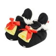 thumbnail image 3 of Girls Boys Home Christmas Slippers Warm Cartoon House Slippers For Lined Winter Indoor Shoes, 3 of 4