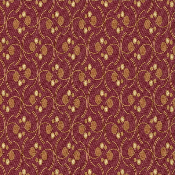 Ahgly Company Machine Washable Indoor Square Transitional Orange Area Rugs, 6' Square