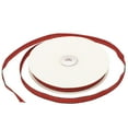 thumbnail image 4 of Miangastore Present Wrapping Ribbon Checkered Ribbon Polyester Black Red 1 Roll 4500X0.39in, 4 of 8