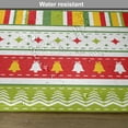 thumbnail image 6 of Ambesonne Christmas Place Mats Set of 4, Traditional Borders, Standard Size, Lime Green Yellow Red, 6 of 6