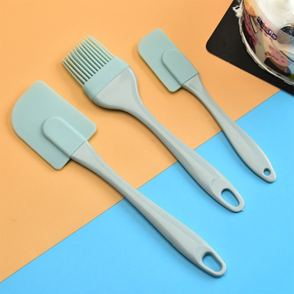 Spatule De Pot En Silicone à Manche Long - SSS - Ou257 - Antiadhésif Résistant à Chaleur