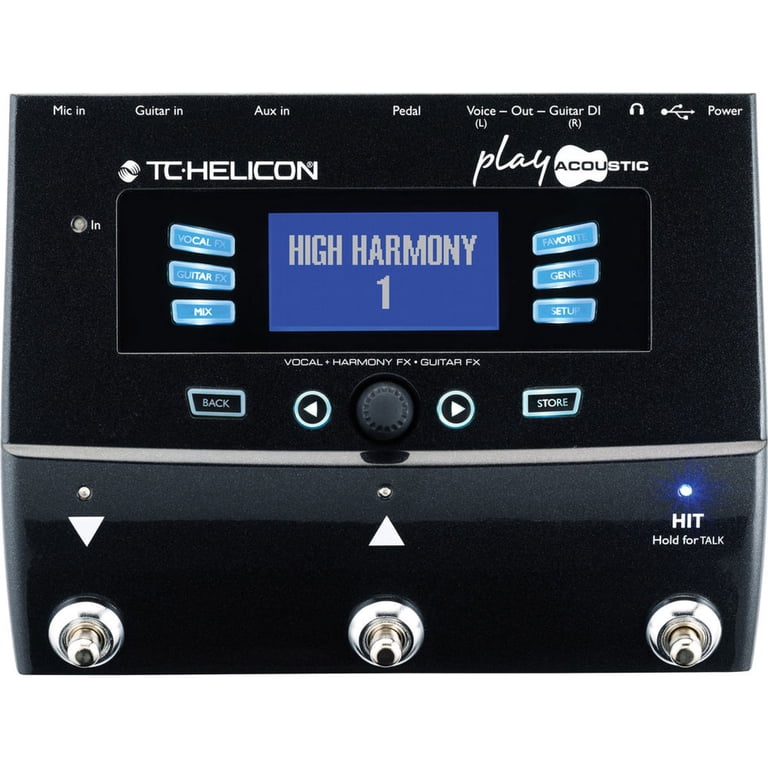 TC Helicon Helicon Play Acoustic 3-Button Vocal and Acoustic