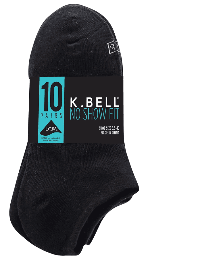NEUF K BELL Chaussettes d'équipage Modal Roll Top Femme, 5,5-10 Taille