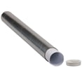 thumbnail image 3 of JAM Mailing Tube, 2 x 24, Silver, Sold Individually, 3 of 4