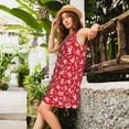 thumbnail image 2 of KLL Hohoho3 Pattern Womens Summer Dresses 2025,Loose Round Neck Sleeveless Sundresses Tank Dresses with Pockets, 2 of 7
