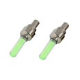 thumbnail image 2 of Luz de rueda LED verde, luz de válvula de rueda de neumático de señal de giro LED de 4 piezas para luz de neumático de rueda de motocicleta de bicicleta de coche, 2 of 5