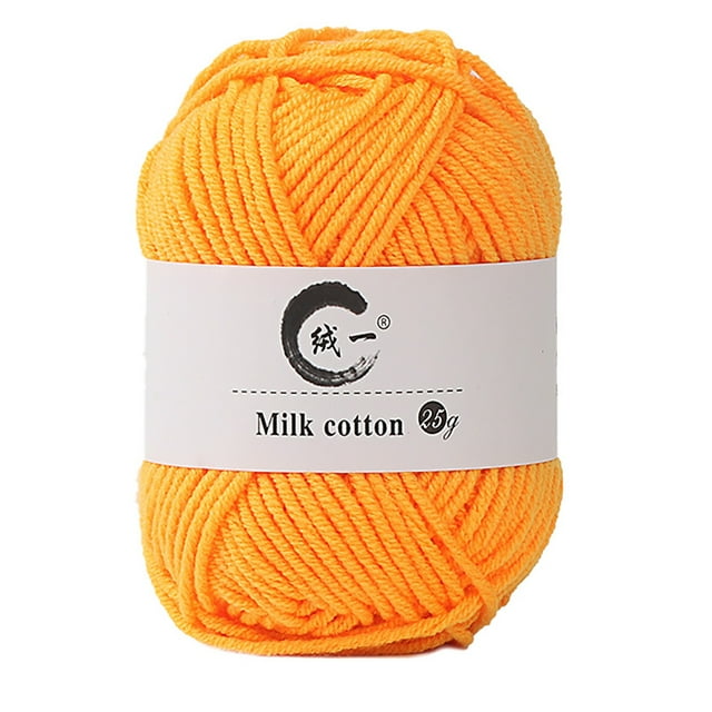 Colorful Hand Knitting 25g Knitting Crochet Milk Soft Baby Cotton Wool Yarn