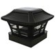 thumbnail image 1 of Outdoor Solar Lamp Post 1Pc Waterproof Garden Lighting Black Saving Design, 1 of 3