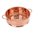 thumbnail image 1 of Steam Grids, Durability and Easy to Clean Steam Pot Basket with Draining Net Quickly Dry Water Round Stainless Steel Steamer Rack for Home Kitchen Use, 1 of 8