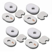 ESC ?  4 Set Foam & Felt Filter Replacement for Shark Rocket HV300, 300W and HV310, HV301, Hv302, HV303 HV305, HV308 UV450 Replace part # XFFV300 / 1080FTV320