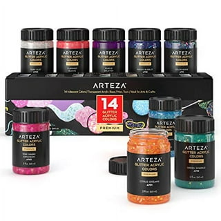 GetUSCart- Arteza Acrylic Paint, Set of 12 Colors/Tubes (22 ml