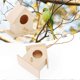 thumbnail image 5 of 4-Pack Wooden Bird Nests for Garden Decoration Hanging Breeding Boxes for Birds DIY Craft Project, 5 of 5