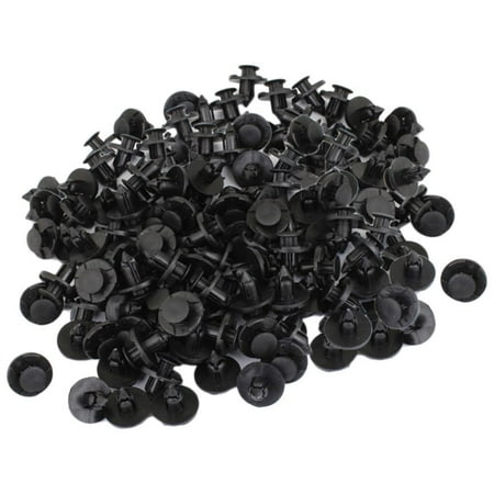 

100 Sets Car Push-type Pin Rivet Clip Panel Fastener Body Moulding