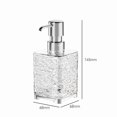 thumbnail image 1 of Botella de viaje recargable portátil de 300 ml: champú tipo prensa, gel de ducha y botella de espuma desinfectante for manos, 1 of 2