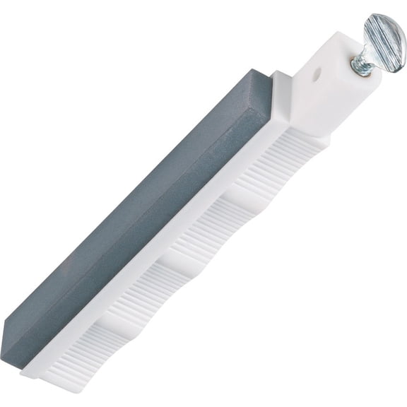 Lansky sobha Natural Black Hard Arkansas Sharpening Hone - White Holder