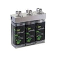 thumbnail image 1 of 3-Chamber SOLera Liquid Bath Amenities Dispenser 360mL Bottles with pump style Std White Labels 1/Pack, 1 of 2