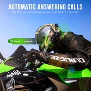 Fodsports FX8 Pro Motorcycle Helmet Intercom Bluetooth Headset with FM Radio for 8 Riders 1000m Wireless Communication System