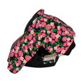 thumbnail image 3 of Naloa Trendy Floral Baby Car Seat Cover, Breathable Baby Carrier Cover, Multiuse Baby Carrier Cover & Nursing Breastfeeding Cover, 3 of 5