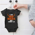 thumbnail image 5 of I Like Big Bucks Funny Hunting Bodysuit Jumper Boys Infant Baby Brisco Brands NB, 5 of 6