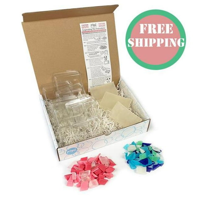 Primal Elements Kit de Fabrication de Savon en Verre pour la Plage
