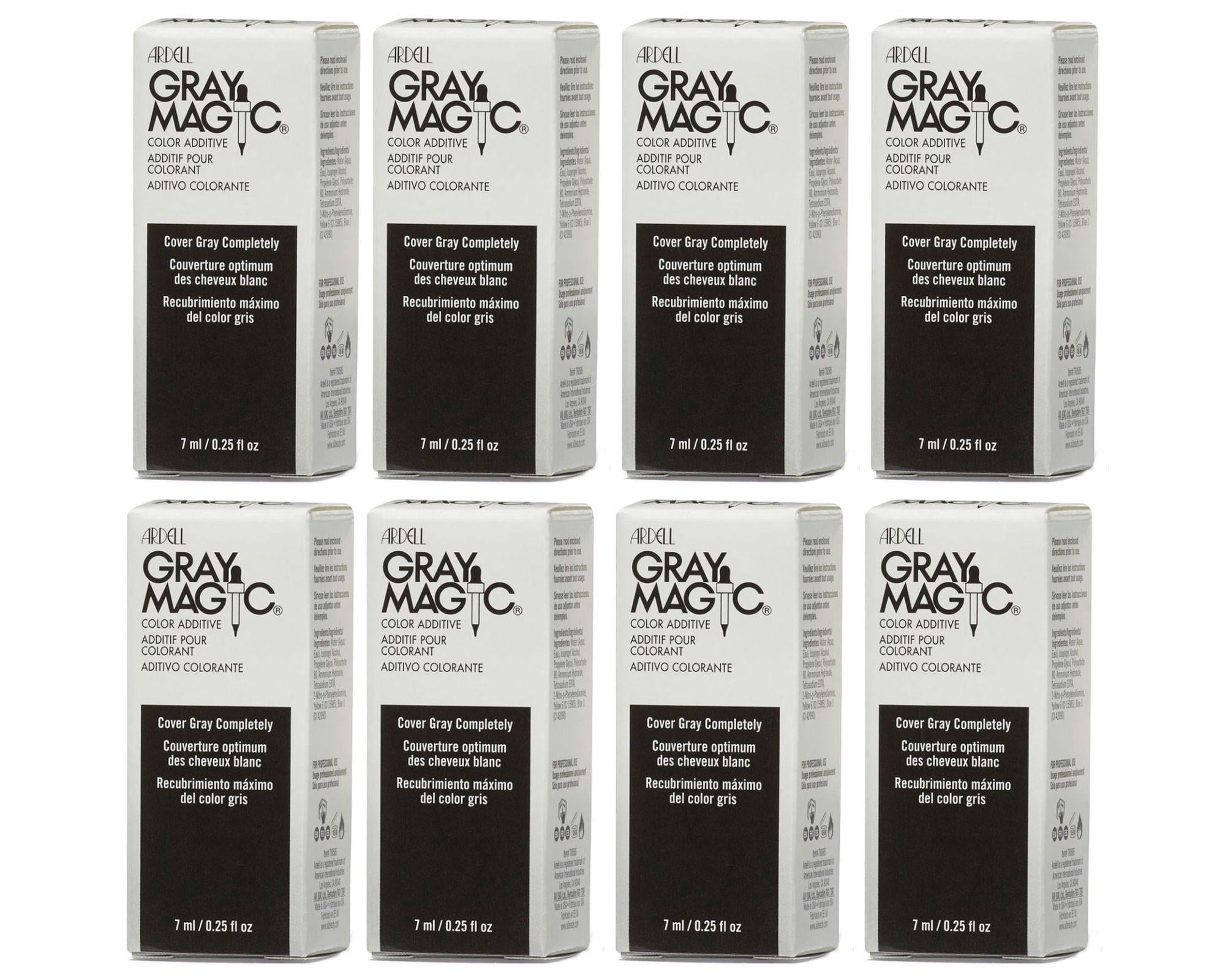 Ardell - Hair Color Additive - Gray Magic - 7ml/0.25oz ( PACK of 8 )