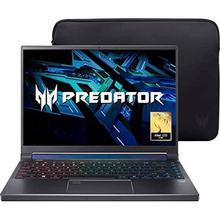 Acer Predator Triton 300 SE 14'' FHD 165Hz Gaming Laptop, 16GB RAM, 1TB PCIe SSD, Intel Core i7 12700H Processor, NVIDIA RTX 3060 Graphics, Backlit Keyboard, Windows 11, Gray, w/Saz USB Cable