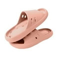 thumbnail image 6 of Xunlbb Lightweight Sandals for Women Men Comfort Non-Slip Pillow House Sandals Waterproof Shower Shoes Indoor Slides Bathroom Sandals Slip On Slide Sandals Easy to Clean 36-44, 6 of 6