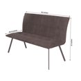 thumbnail image 2 of Canadian Lyon Bench Black, 2 of 6