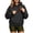 Black, variant on Snack Hoodie for Women Men, Women'S Sweatshirt With Dog Pouch, Kangaroo Pouch with Large Pocket Pullover For Women Winter Clothes, Size L
