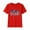 Red-02, variant on Ugoldhm Fourth of July Girls T-Shirts Short Sleeve Crewneck Casual Loose Cute Tee Tops Summer Girls Clothing 2-15 Years