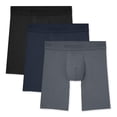 thumbnail image 1 of Calzoncillos tipo bóxer Tommy John Second Skin de 8 pulgadas para hombre, paquete de 3, 1 of 8